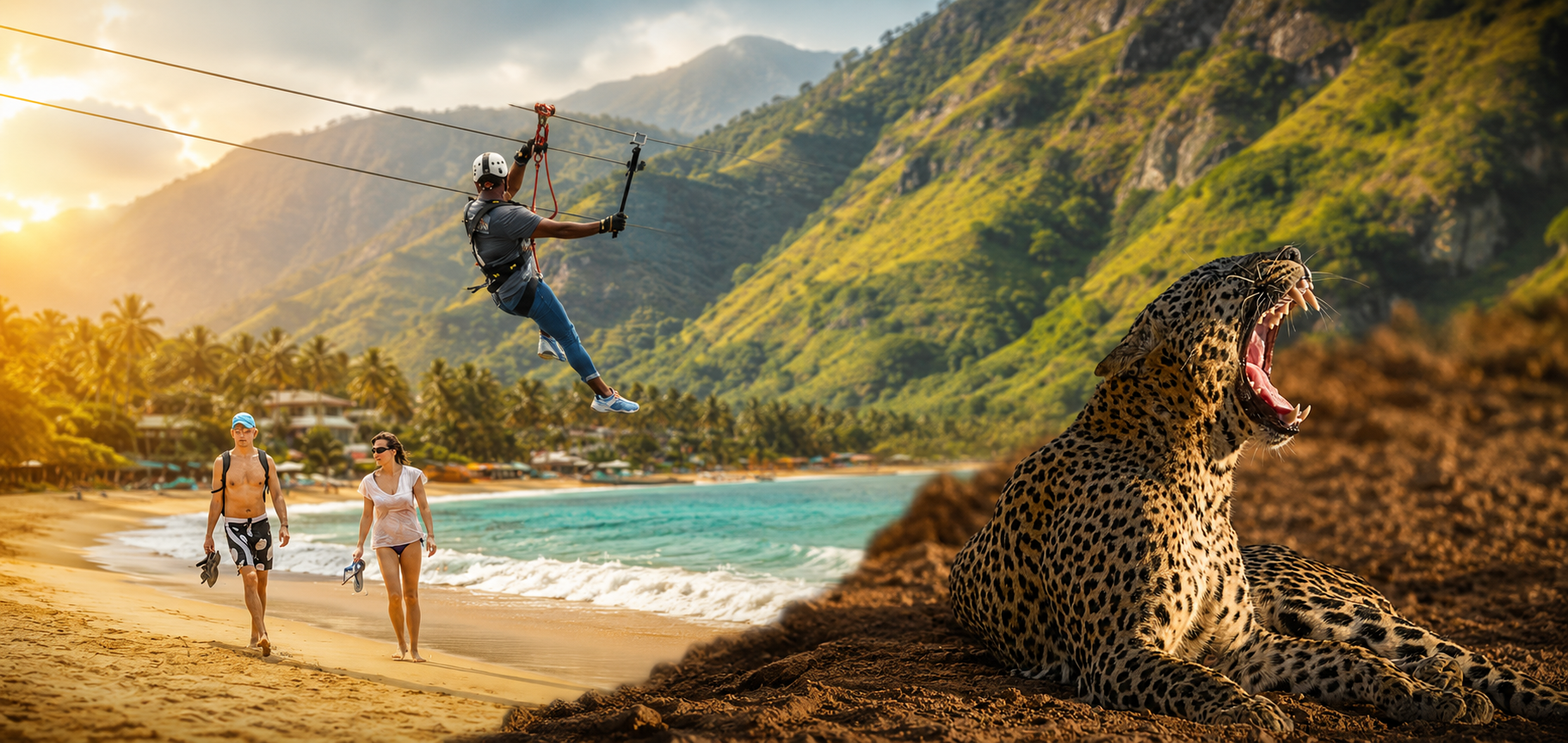 8 Days Sri Lanka Wildlife & Beach Adventure Tour