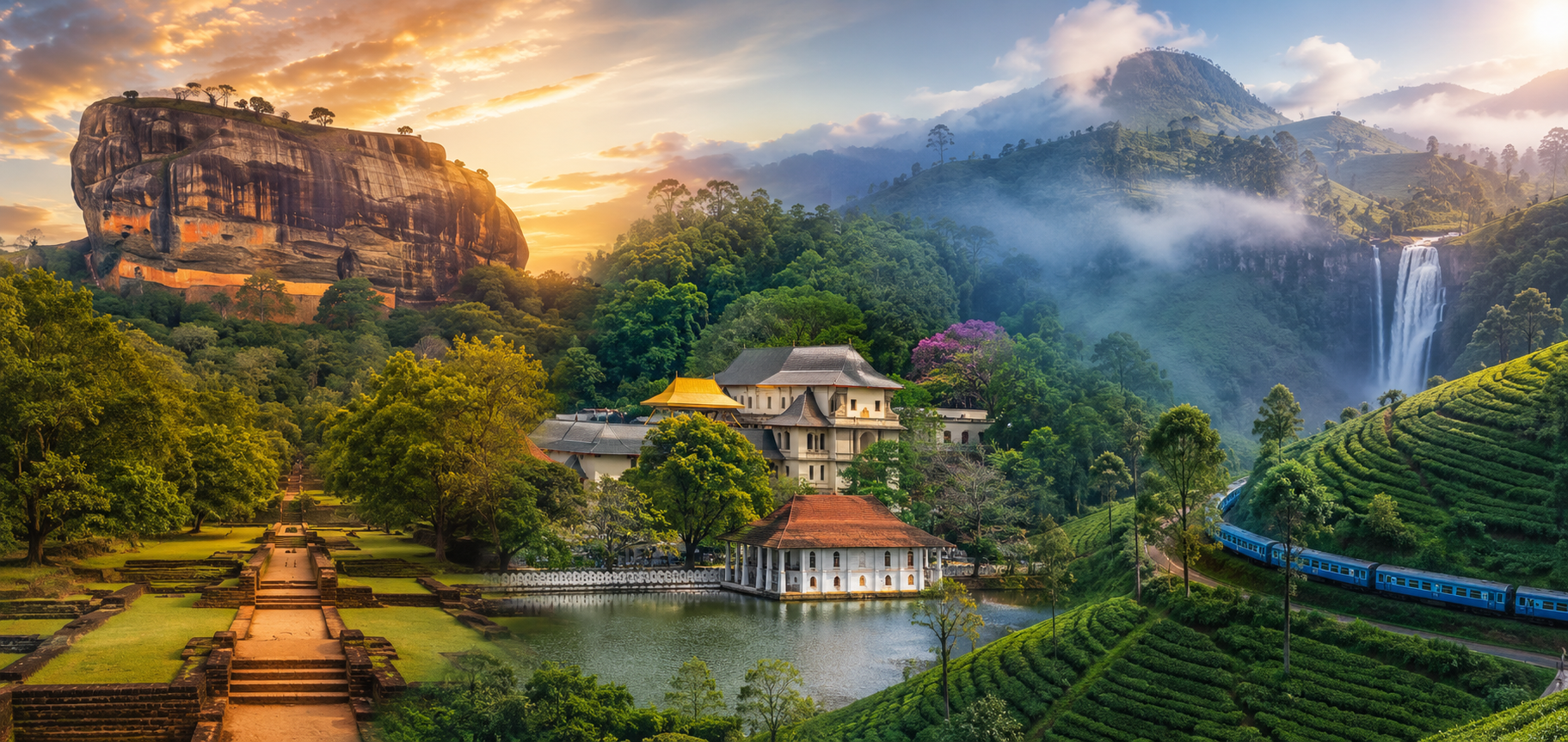 5 Days Sri Lanka Heritage & Hill Country Tour